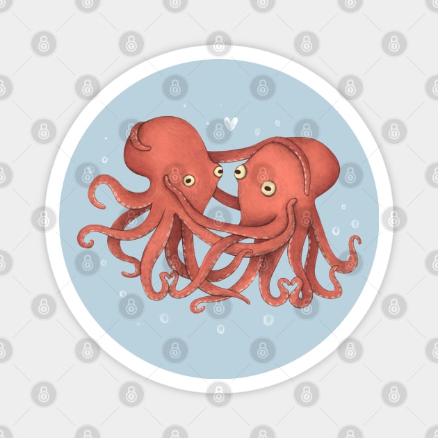 You Octopi My Heart Magnet by Sophie Corrigan